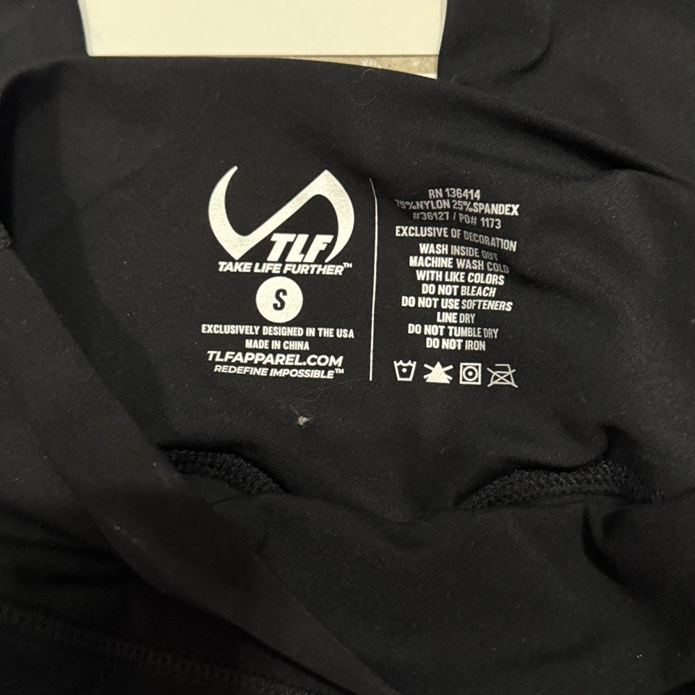 TLF Black Activewear Leggings - Picture 4 of 5